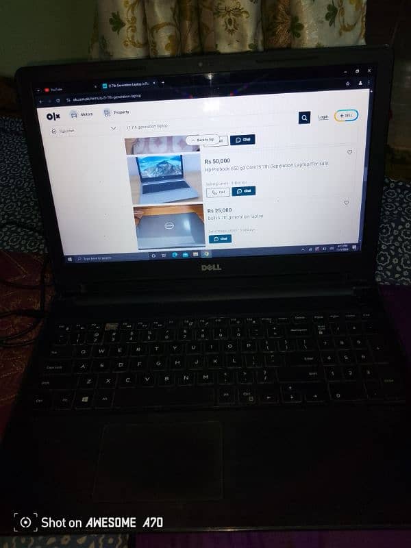 Dell Core i5 7th generation Laptop 8GB DDr4 1TB HDD 2