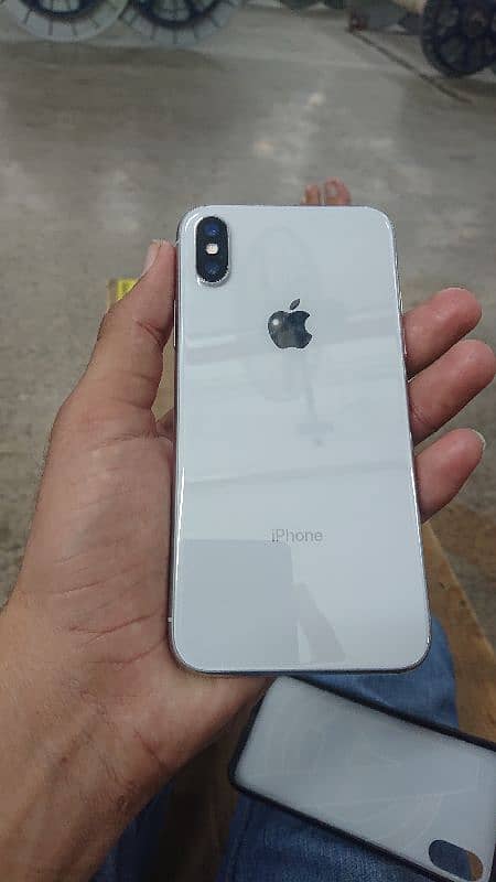 iphone x 64gb non pta lush condition betry time full ok 1