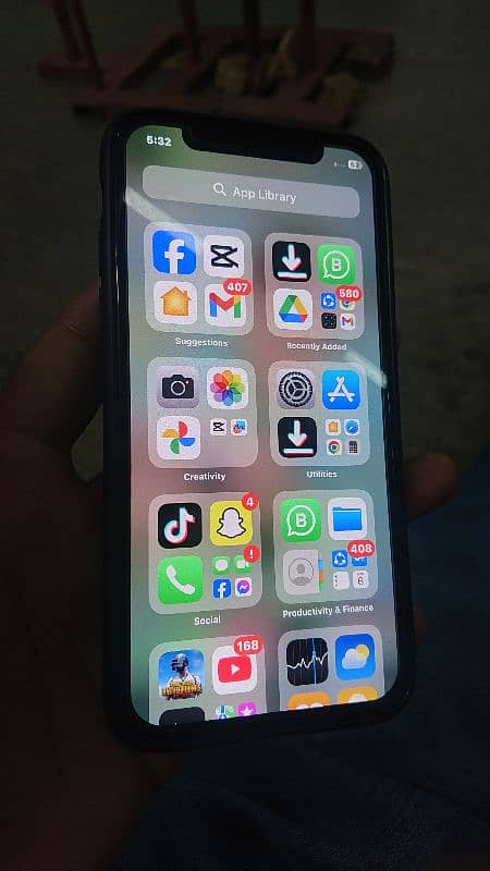 iphone x 64gb non pta lush condition betry time full ok 2