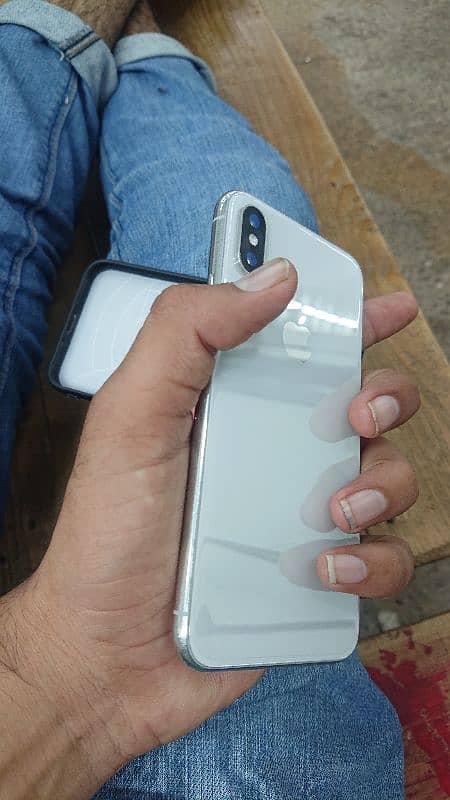 iphone x 64gb non pta lush condition betry time full ok 3