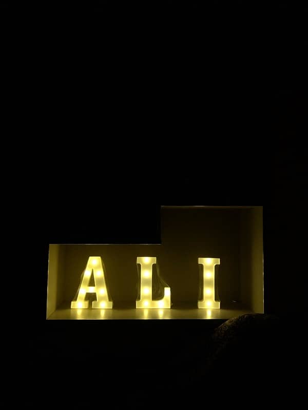 LED Alphabets 2