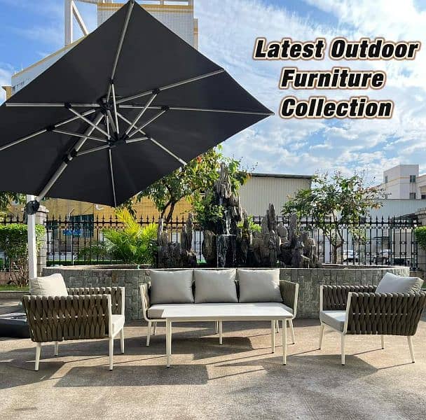 outdoor garden luxury sofa set 4 seater 9