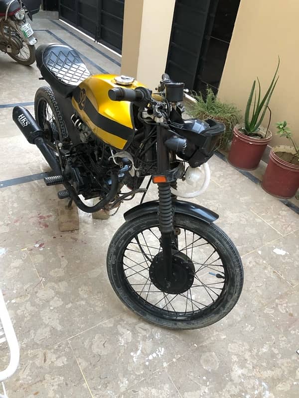 unique 250cc cafe racer for sale 1