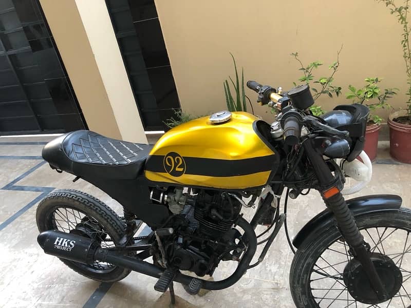 unique 250cc cafe racer for sale 9