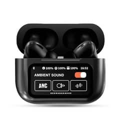 A9 Pro Touch Screen LED Wireless Earbuds