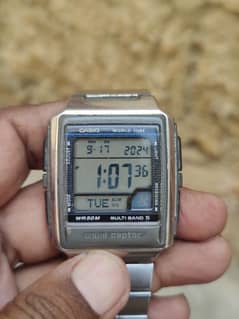 Casio Wave Ceptre and World Time & 5 Times Multy Band 5 watch for sale