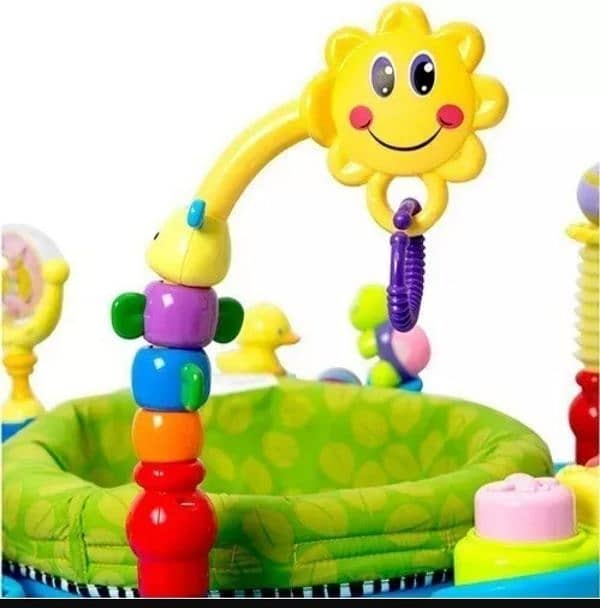 Imported Baby jumper with Adjustable levels n Activity table 7