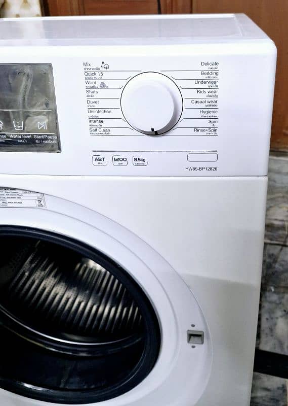 Haier auto washing machine 1