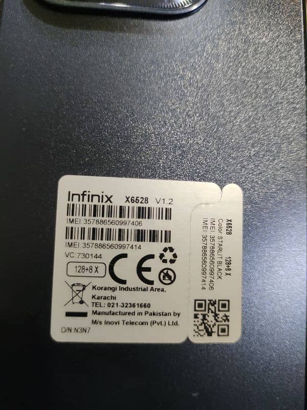 Infinix Not 40i 8/128 1