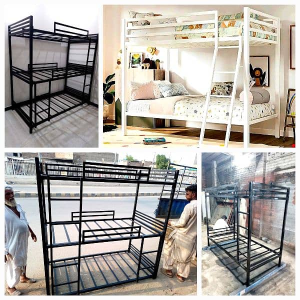 Bunk Bed, Triple & Double Story,  Single Beds Available in FactoryRate 2