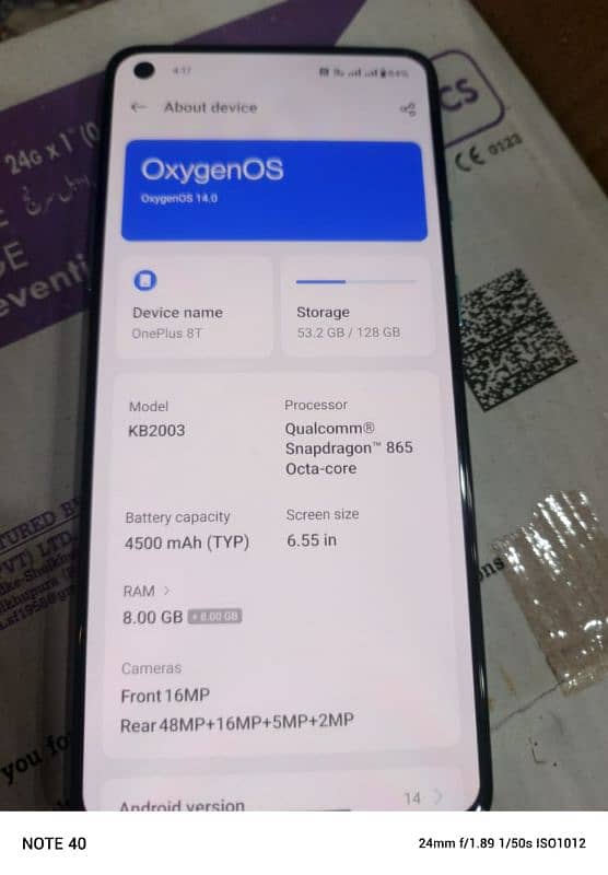 OnePlus 8t exchange 1