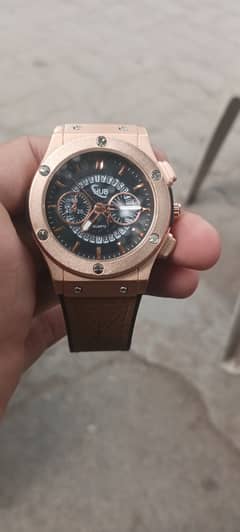 hublot watch gold color 0