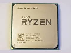 Ryzen 5 1600 Six-Core processor 12 Threads 3.2 GHz Frequency 0