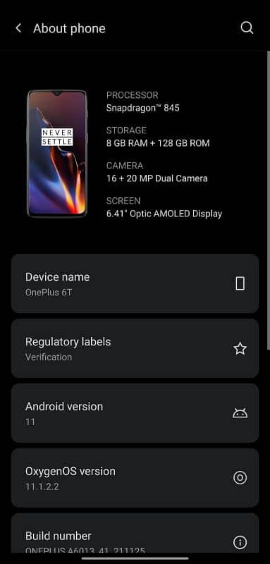 One Plus 6T 2