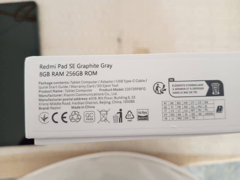 Redmi pad SE 8/256 9