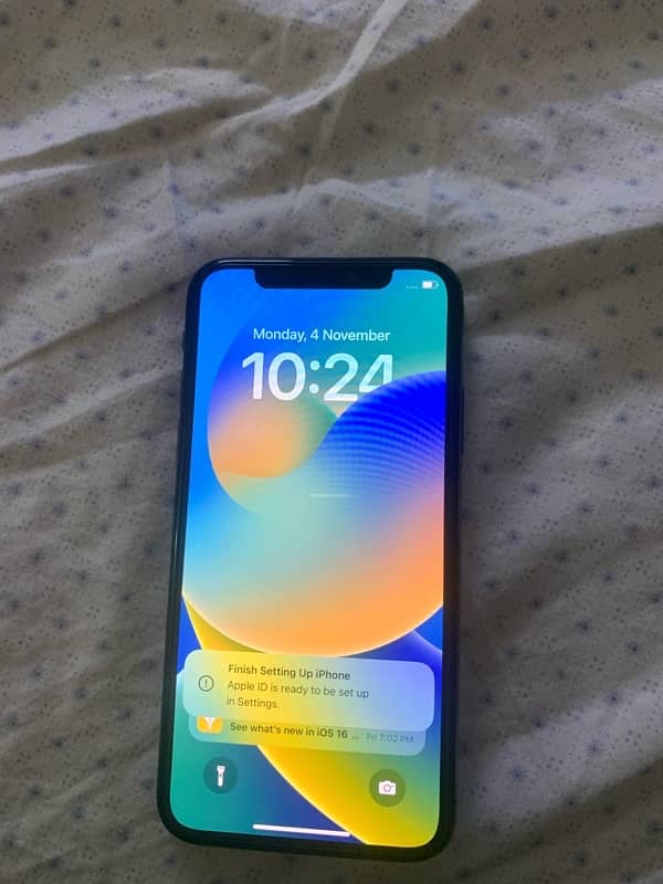 I phone x 64 Gb pta approved water sealed 7