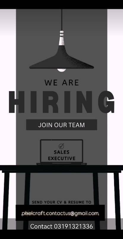 Sales Executive Position Open 0