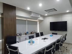 VIP LAVISH SEMI FURNISHED OFFICE FOR RENT FURNITURE NOT INCLUDE ONLY CHAMBER