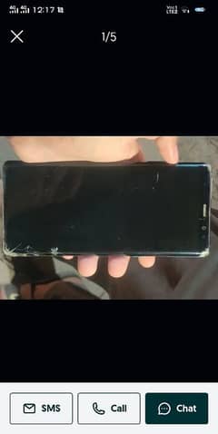 Samsung Note 8 all OK just panel crack  6 64 GB