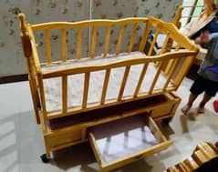 Baby wooden bed