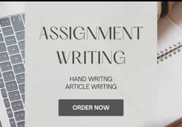 Hand written assignment, Data entry, Typing work available