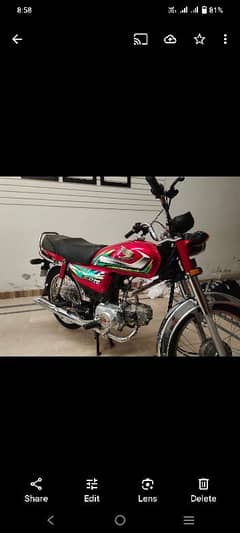 Honda CD70 -2022 urgent sale