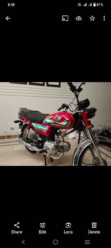 Honda CD70 -2022 urgent sale 0