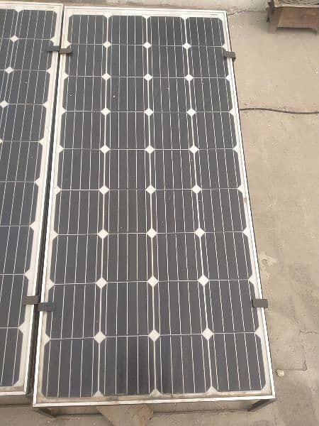 Two 170 watt solar panel 1 year used 1