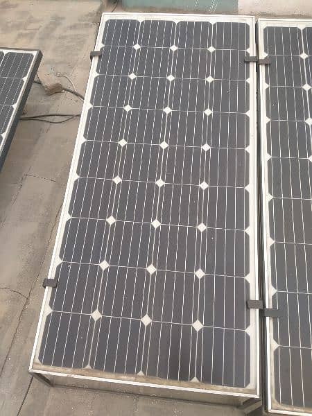 Two 170 watt solar panel 1 year used 2