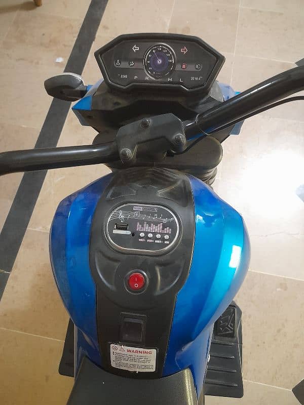 kids electric chargeable bike 2