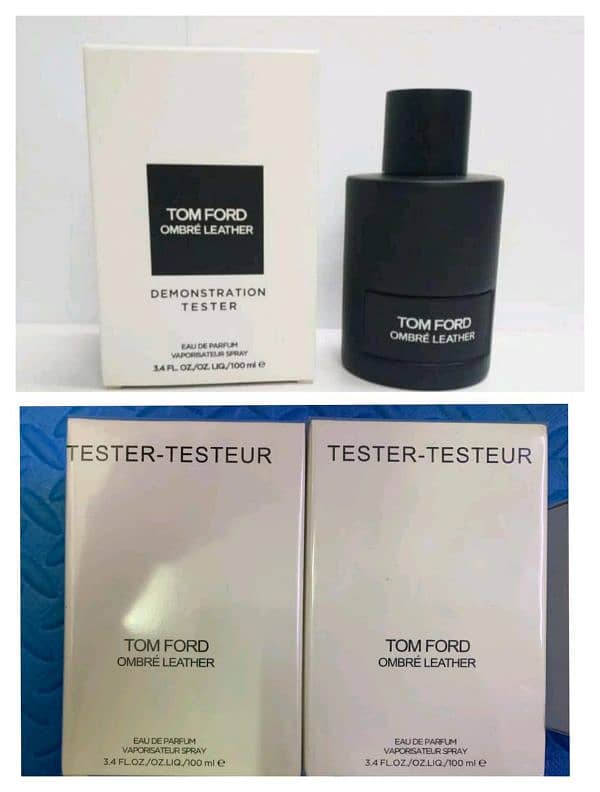 Tom Ford Omber Leather Perfume Tester 100ml 0