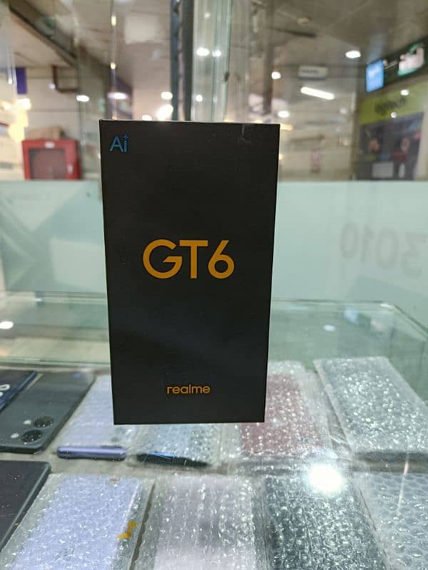 RealMe GT6 Box pack brand new 5