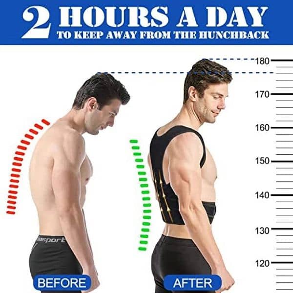 Back Pain Relief Posture Corrector Belt (03195489309) /Free delivery 2