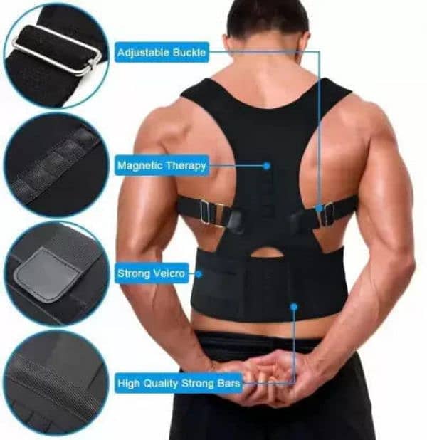 Back Pain Relief Posture Corrector Belt (03195489309) /Free delivery 3