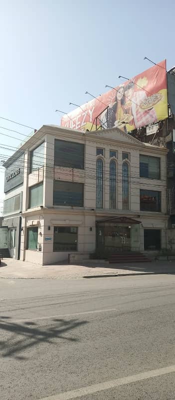 16 MARLA COMMERCIAL BUILDING FOR SALE IN JOHAR TOWN ,R1 Block IDEAL LOCATION 8