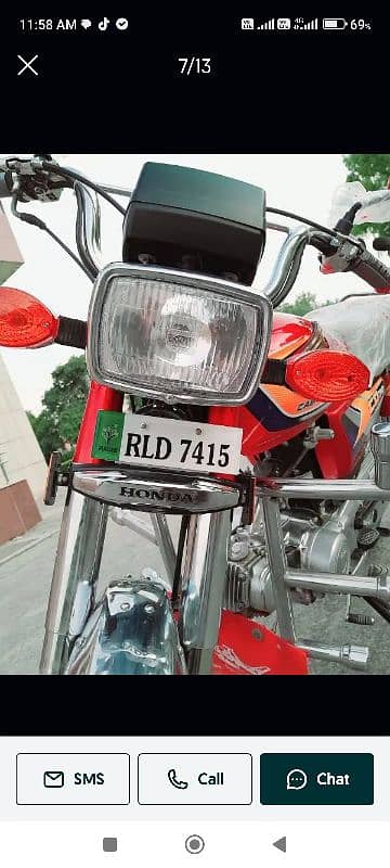 Honda CD 70 2005 model 4