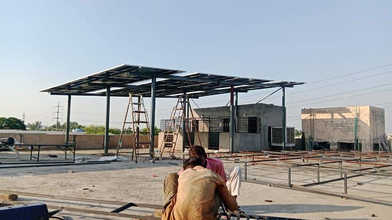 solar structure ki making ka kam 1