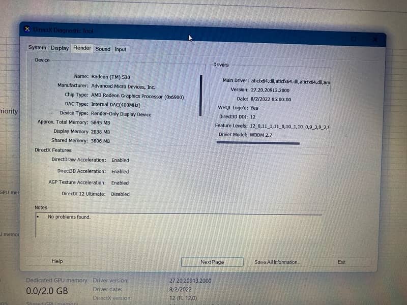 Lenovo Laptop Core i5 8th Generation + 2GB AMD dedicated GPU 5