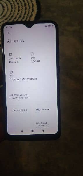 redmi 8 4GB 64GB 6