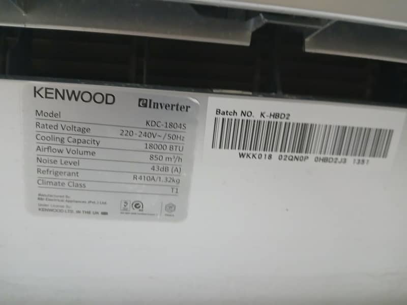 KENWOOD 1.5 Ton Inverter AC, 03018664305 3