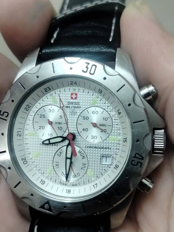 Swiss military watch, very good xondition 0