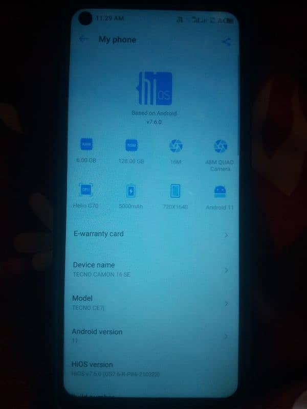 Tecno camon 16se mobile for sale 4