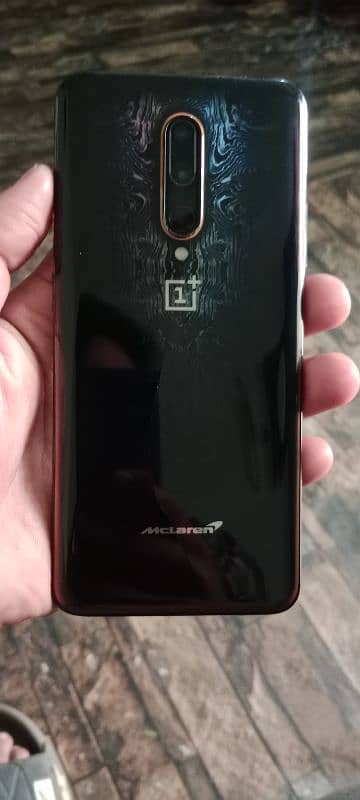 oneplus 7t pro mclaren 5G 12gb ram 256gb rom pta approved only mobile 0