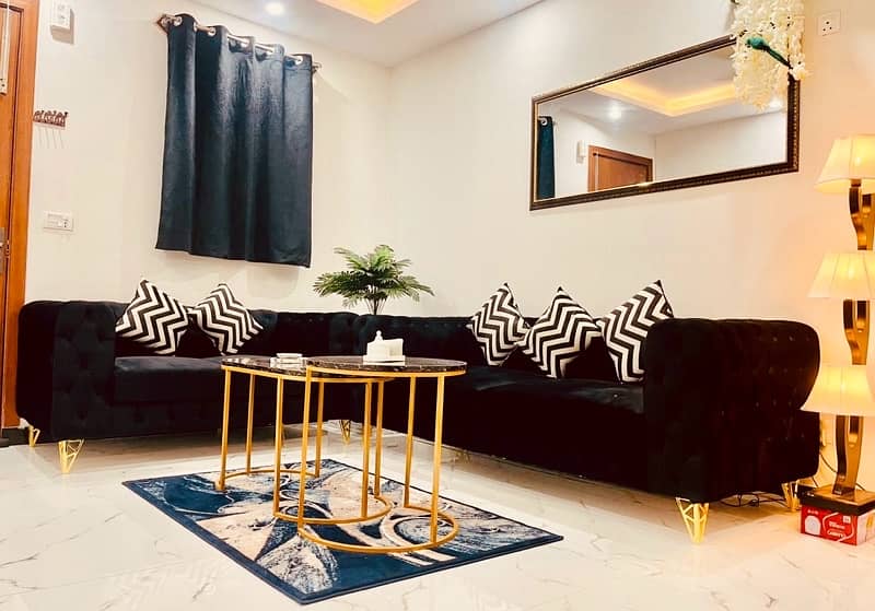 Luxury 1Bed furnished safe & secure Daily or Monthly Basis Bahria town 6