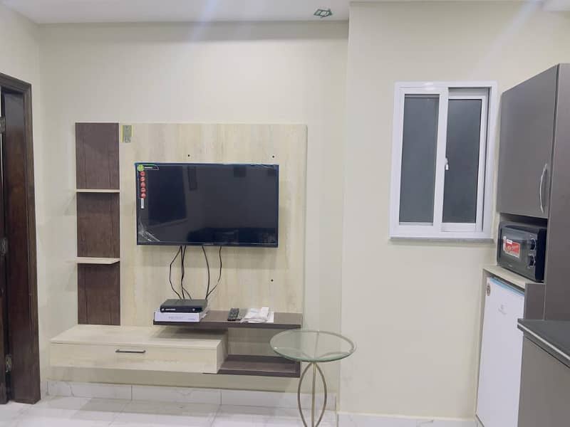 One Bed Furnished Apartment Available For Rent In Sector F Bahria Town Lahore 0