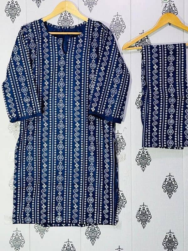 •  Fabric: Linen •  Pattern: Block Printed • 0