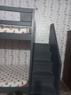 kids bunk bed 1 year used