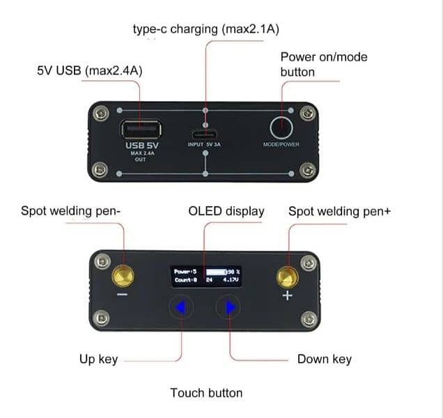 spot welding machine Lithium cell 5500mah battery top quality 4