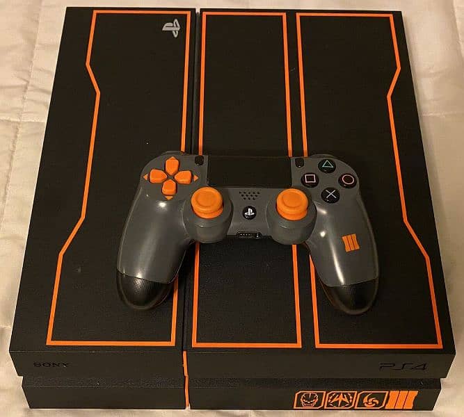 Ps4 1 Tb Rare Limited edition Cod Black Ops 3 0