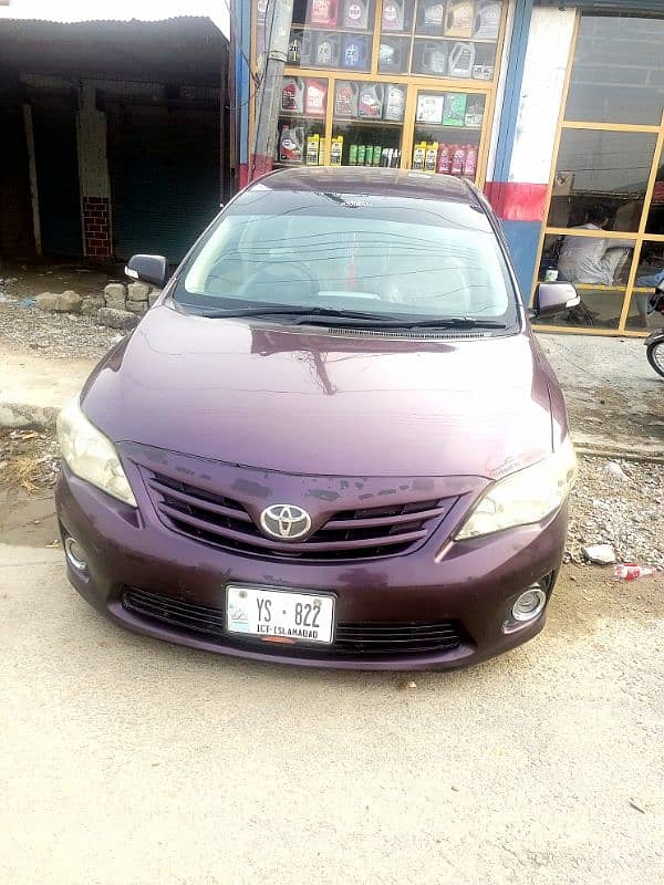 Toyota Corolla XLI 2013 1